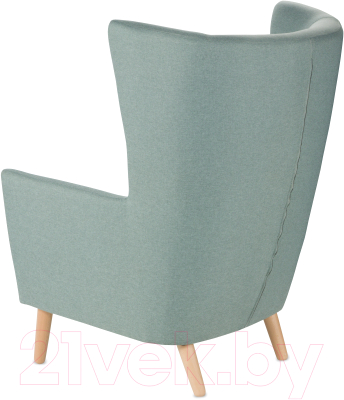 Кресло мягкое Mio Tesoro Саари (мятно-серый)