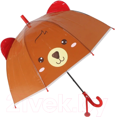 Зонт-трость RST Umbrella Мишка с ушками 062A