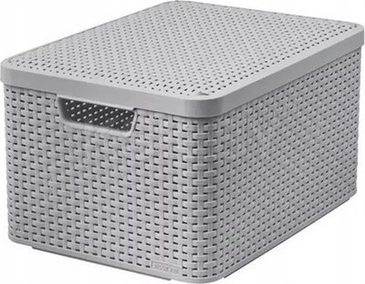 

Корзина, Storage box with lid L / 253003