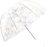 Зонт-трость RST Umbrella Ромашка 932 (прозрачный) - 