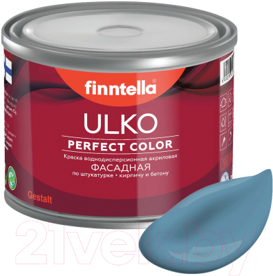 Краска Finntella Ulko Terassininen / F-05-1-3-FL013 (2.7л, пастельный синий)