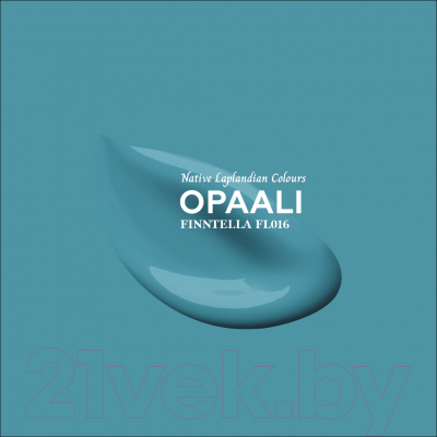 Краска Finntella Ulko Opaali / F-05-1-1-FL016 (900мл, голубой)