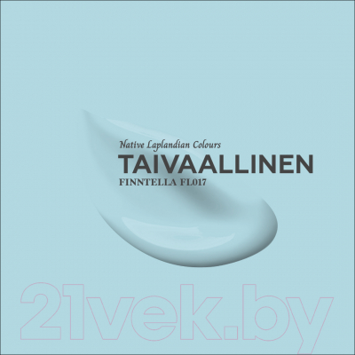 Краска Finntella Ulko Taivaallinen / F-05-1-1-FL017 (900мл, нежно-голубой)