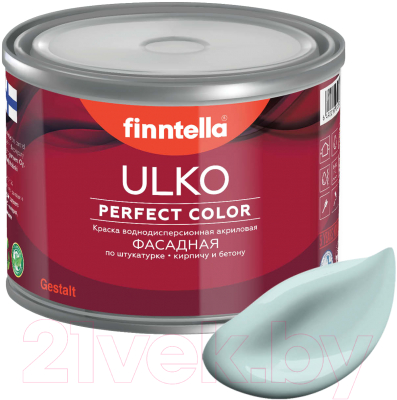 Краска Finntella Ulko Aamu / F-05-1-1-FL019 (900мл, светло-голубой)