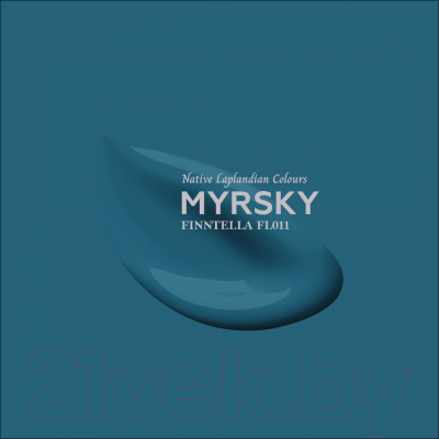 Краска Finntella Ulko Myrsky / F-05-1-3-FL011 (2.7л, бирюзовый)