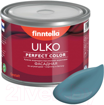 Краска Finntella Ulko Enkeli / F-05-1-1-FL012 (900мл, пастельно-бирюзовый)