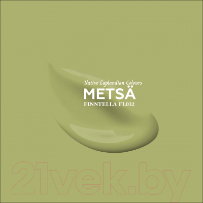 Краска Finntella Ulko Metsa / F-05-1-9-FL032 (9л, зеленый)