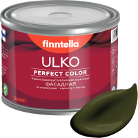 Краска Finntella Ulko Kombu / F-05-1-3-FL020 (2.7л, буро-зеленый) - 