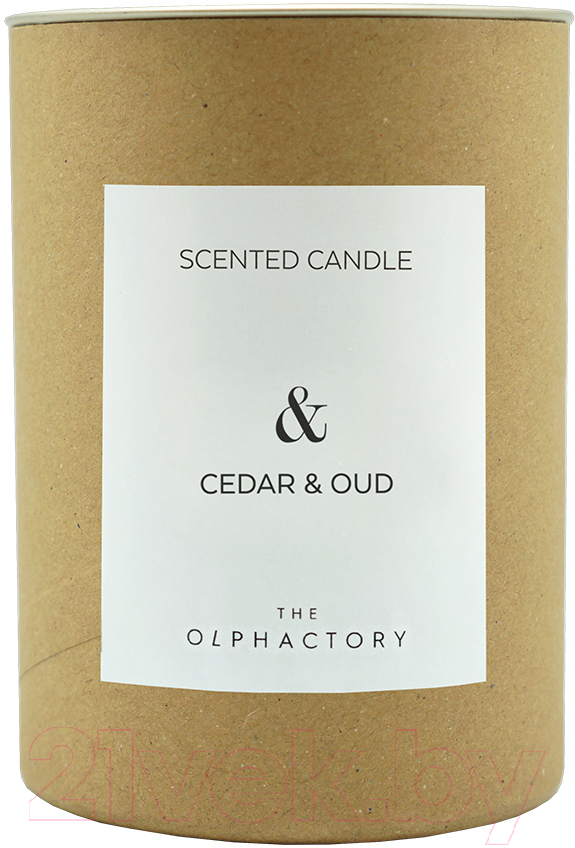 Свеча Ambientair The Olphactory & Cedar & Oud / VV401SWTO