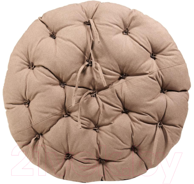 Подушка для садовой мебели Tetchair Papasan экошерсть (коричневый)