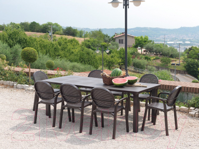 Стол садовый Nardi Levante / 4705705000 (кофе)