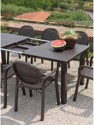 Стол садовый Nardi Levante / 4705705000 (кофе)