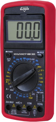 Мультиметр цифровой Elitech ММ 300