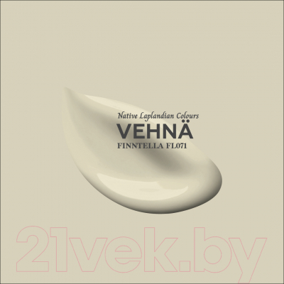Краска Finntella Ulko Vehna / F-05-1-3-FL071 (2.7л, светло-песочный)