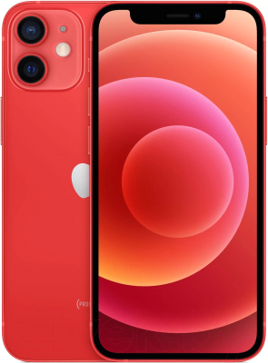 Смартфон Apple iPhone 12 mini 128GB / 2BMGE53 восстановленный Breezy Грейд B (красный)