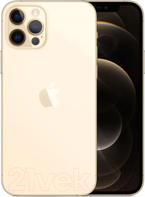 Смартфон Apple iPhone 12 Pro 128GB / 2BMGMM3 восстановленный Breezy Грейд B (золото)