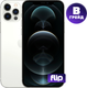 Смартфон восстановленный Apple iPhone 12 Pro 256GB Flip Грейд B (серебристый) - 