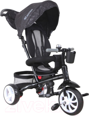 Lorelli Rocket Black / 10050372106 Трехколесный велосипед с ручкой ...
