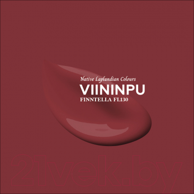 Краска Finntella Ulko Viininpu / F-05-1-3-FL130 (2.7л, финский бордовый)