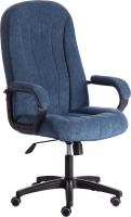 Кресло офисное Tetchair СН888 велюр Clermon (светло-синий) - 