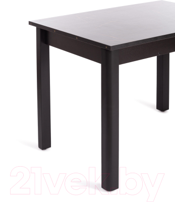 Обеденный стол Tetchair Turia (мрамор кастило/черный)