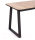 Миниатюра изображения товара Обеденный стол Tetchair Maltido (дуб вотан/черный)