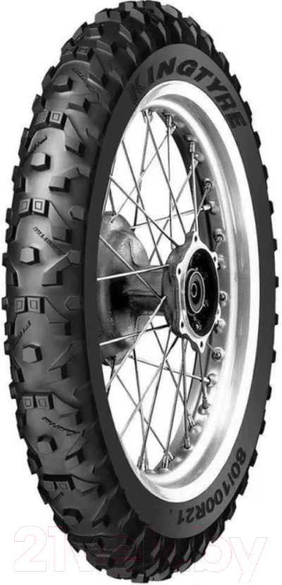 Мотошина передняя King Tyre K81 80/100R21 51M TL/TT