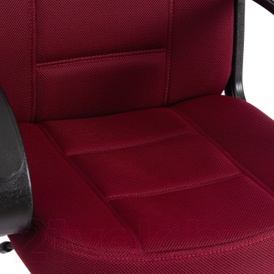 Кресло офисное Tetchair СН747 ткань (бордовый)