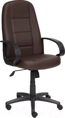 Кресло офисное Tetchair СН747 кожзам (коричневый)