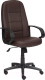 Кресло офисное Tetchair СН747 кожзам (коричневый) - 