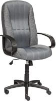 Кресло офисное Tetchair СН833 ткань/сетка (серый/серый) - 