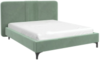 Двуспальная кровать Bravo Мебель Стелла-1 с ПМ 160x200 (мята) - 