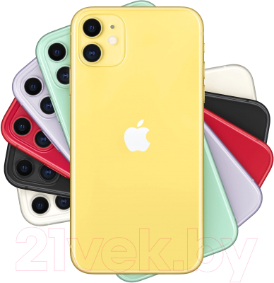 Смартфон Apple iPhone 11 128GB 2AMWM62 восстановленный Breezy Грейд A (зеленый)