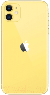 Смартфон Apple iPhone 11 64GB / 2CMWLW2 восстановленный Breezy Грейд C (желтый)