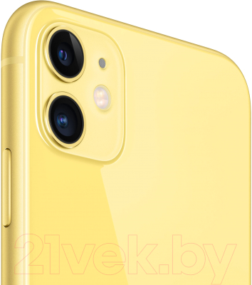 Смартфон Apple iPhone 11 64GB / 2CMWLW2 восстановленный Breezy Грейд C (желтый)