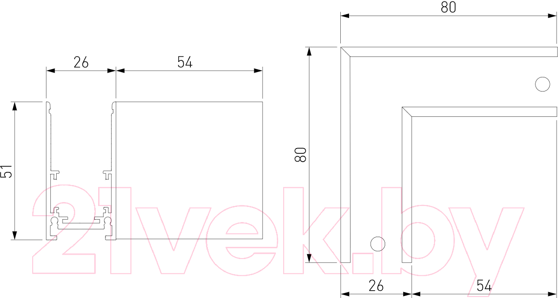 Коннектор для шинопровода Elektrostandard Slim Magnetic 85090/11 — фото 3