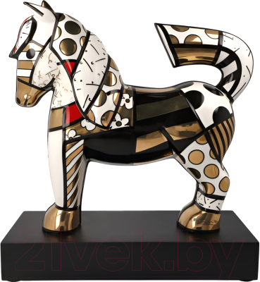 Изображение товара Статуэтка Goebel Pop Art Romero Britto Золотой танцор / 66-453-17-1