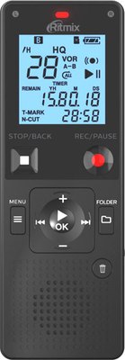 Цифровой диктофон Ritmix RR-820 16GB
