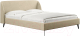 Каркас кровати Сонум Rosa 90x200 (микровелюр кремовый) - 