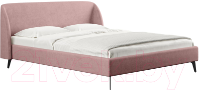 Каркас кровати Сонум Rosa 90x200 (микровелюр лиловый)