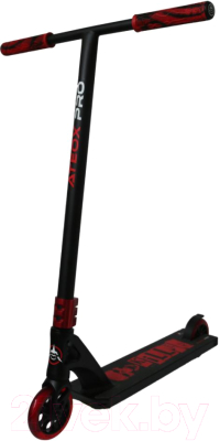 Самокат трюковый Ateox Killer 2023 120mm AL HIC (4.3кг, черный/красный)