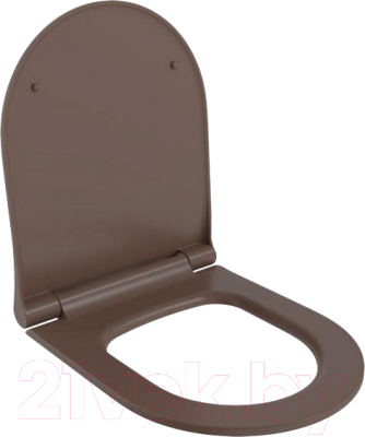 Сиденье для унитаза Ambassador 102T20601S (коричневый матовый)