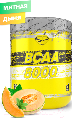 Аминокислоты BCAA Steelpower 8000 (300г, мятная дыня)