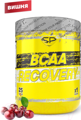 Аминокислоты BCAA Steelpower Recovery (250г, вишня)