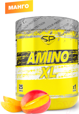 Аминокислоты BCAA Steelpower Amino-XL (250г, манго)