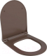 Сиденье для унитаза Ambassador Nord / 132T20601S (коричневый матовый) - 