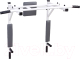 Турник Polini Sport Pulse Premium 3 в 1 / 0002592.14 (белый/серый) - 