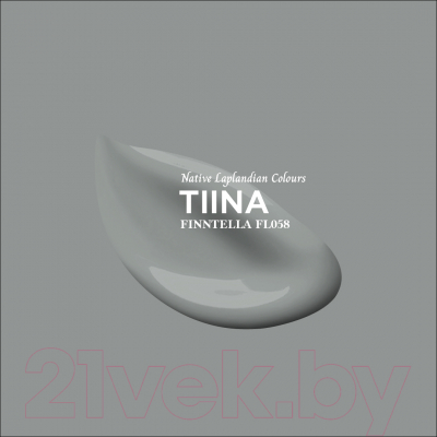 Краска Finntella Ulko Tiina / F-05-1-9-FL058 (9л, темно-серый)