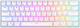 Клавиатура Royal Kludge RK61 RGB (белый, Brown Switch) - 