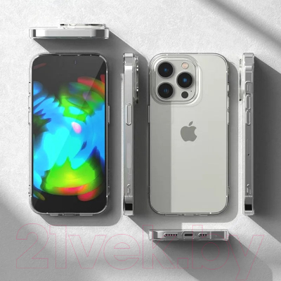 Чехол-накладка Ringke Air для iPhone 14 Pro (прозрачный)